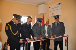 Uroczyste otwarcie Centrum Monitoringu Miasta w Sławkowie