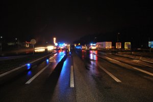 Wypadek na DK-86 w Sławkowie