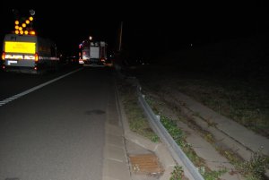 Śmiertelny wypadek na A1 w rejonie Dobieszowic